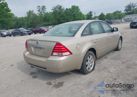 2005 Mercury Montego Luxury из США, поврежденный, VIN 1MEFM40125G612342